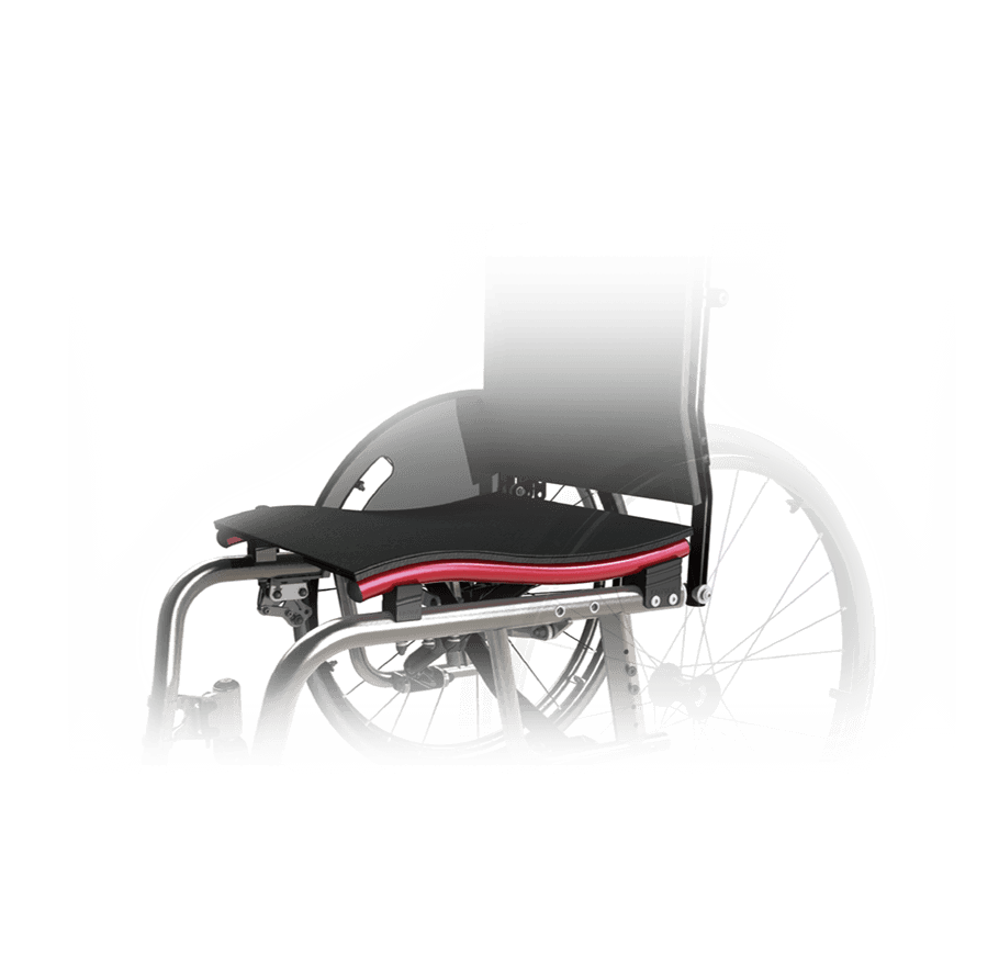 Silla de ruedas Aluminio con freno empuñadura - Imagen 3