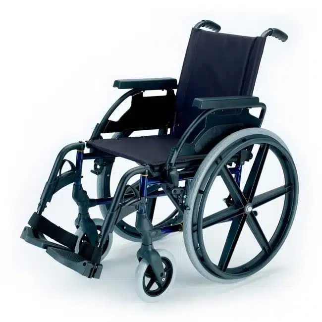 Silla de ruedas manual Acero